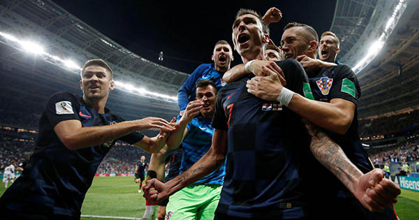 Croatia beat England by 2-1 goals to move into final