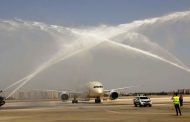ETIHAD AIRWAYS FIRST SCHEDULED FLIGHT FROM ABU DHABI LANDS IN ISRAEL