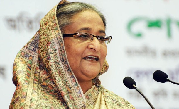 PM greets Bangladesh eve football team for victory over Pakistan