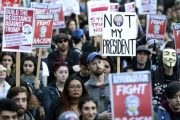 Trump election win prompts protests across US