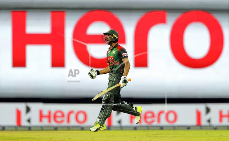 Bangladesh win by 2 wickets with death over thriller
