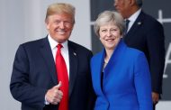 Trump in UK after questioning May’s Brexit plan