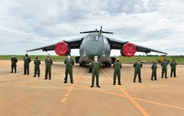 Embraer delivers the fourth C-390 Millennium airlifter to the Brazilian Air Force